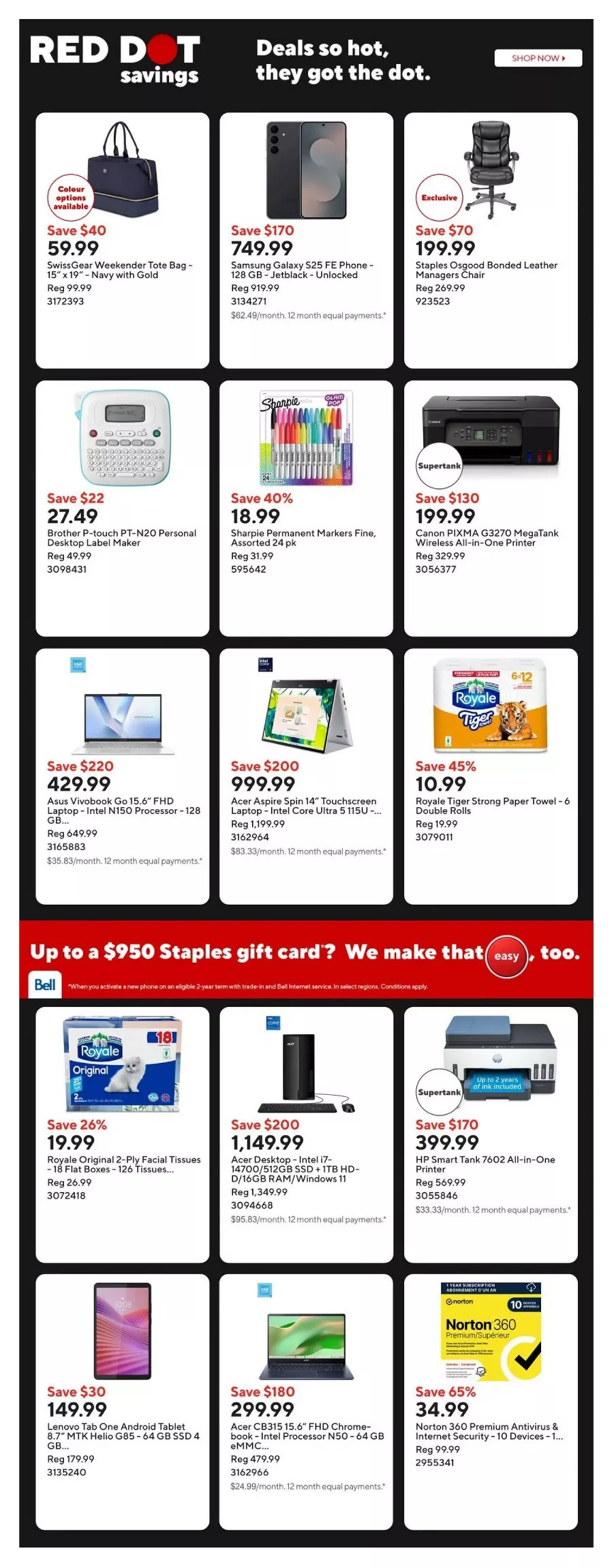 Staples Flyer 26 June - 2 July, 2026 3 staples flyer june 19 25 3