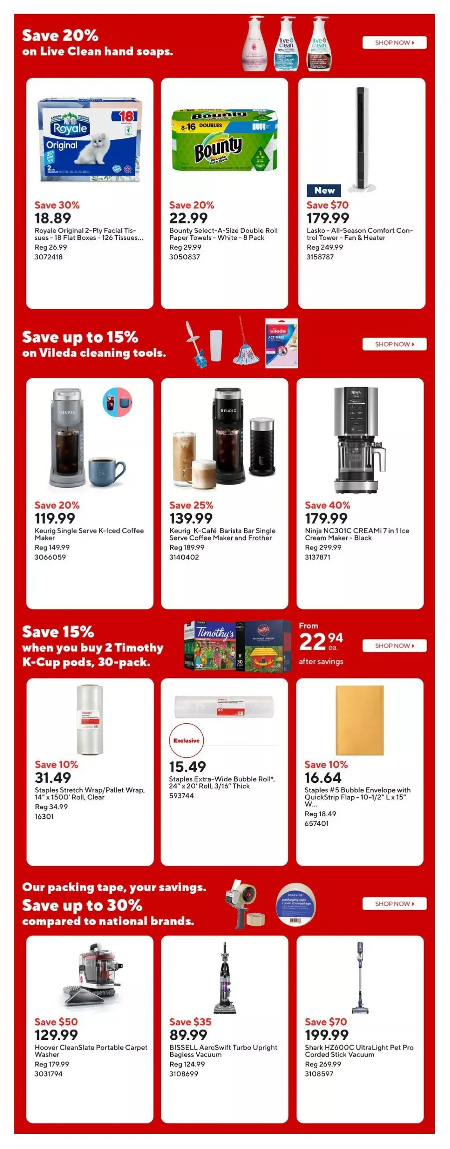staples flyer may 29 june 4 13