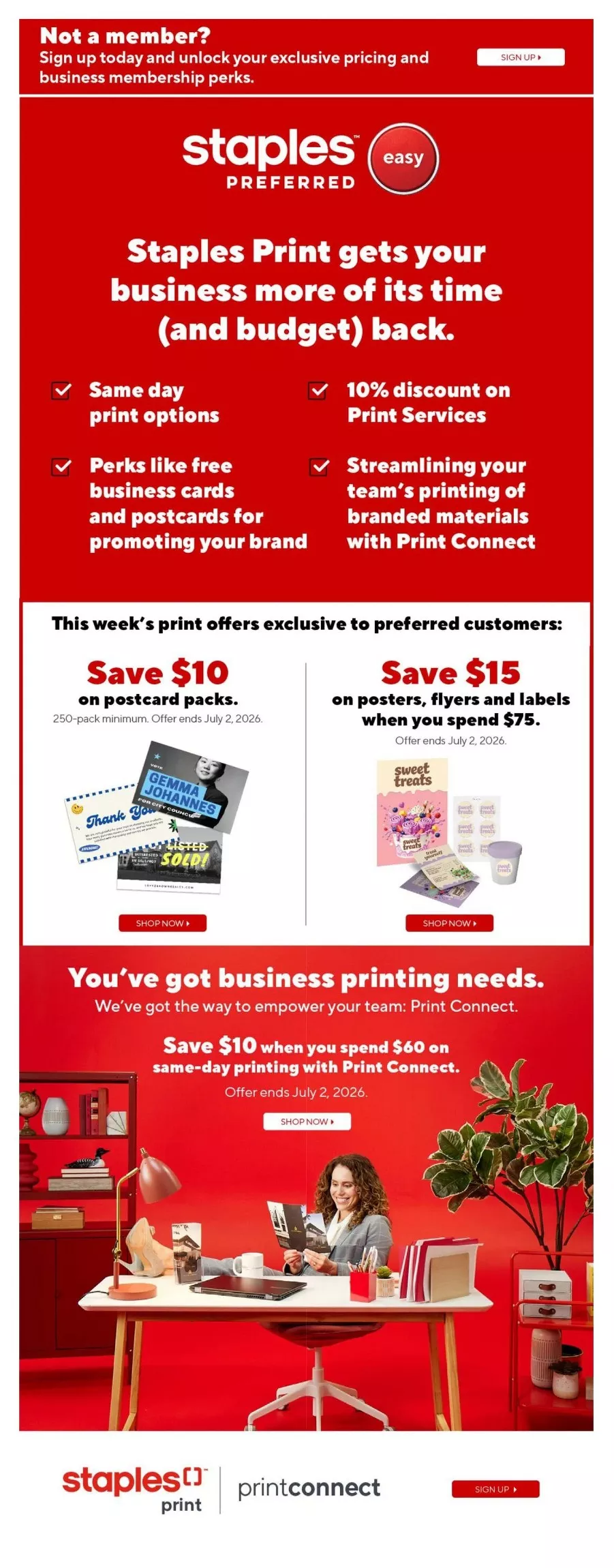staples flyer may 29 june 4 16