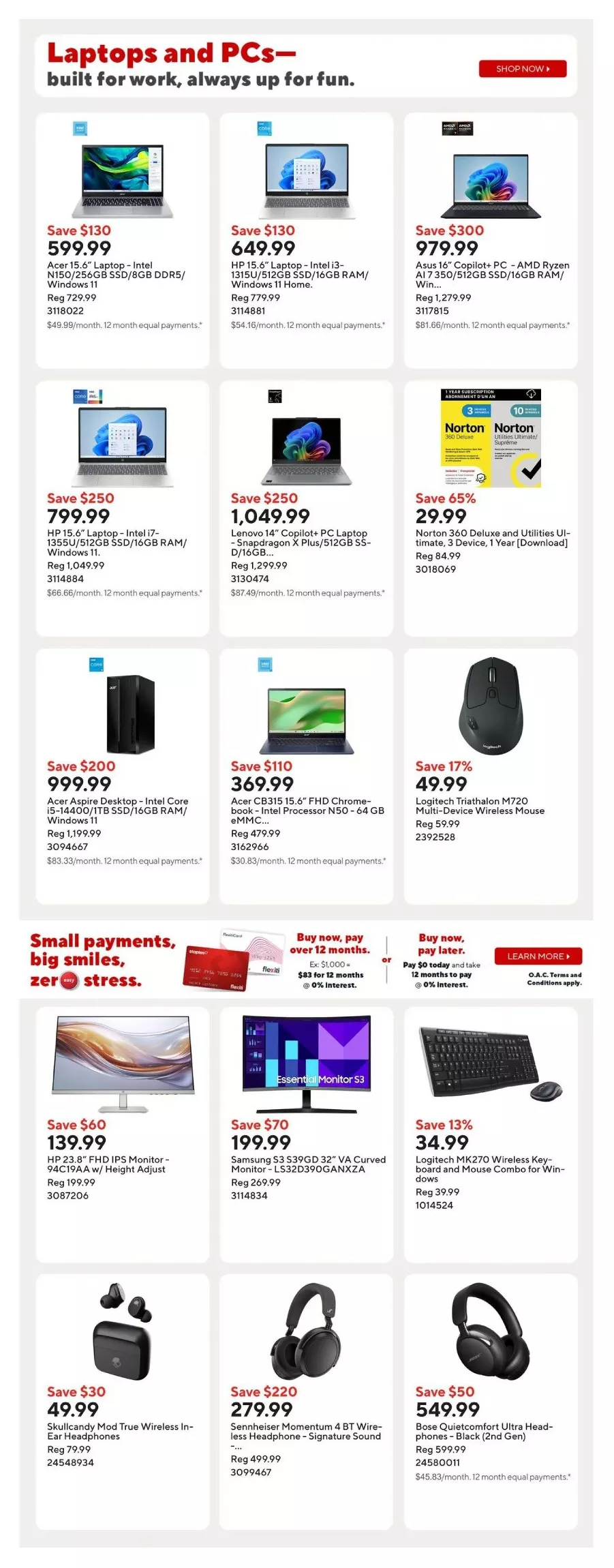 staples flyer may 29 june 4 6