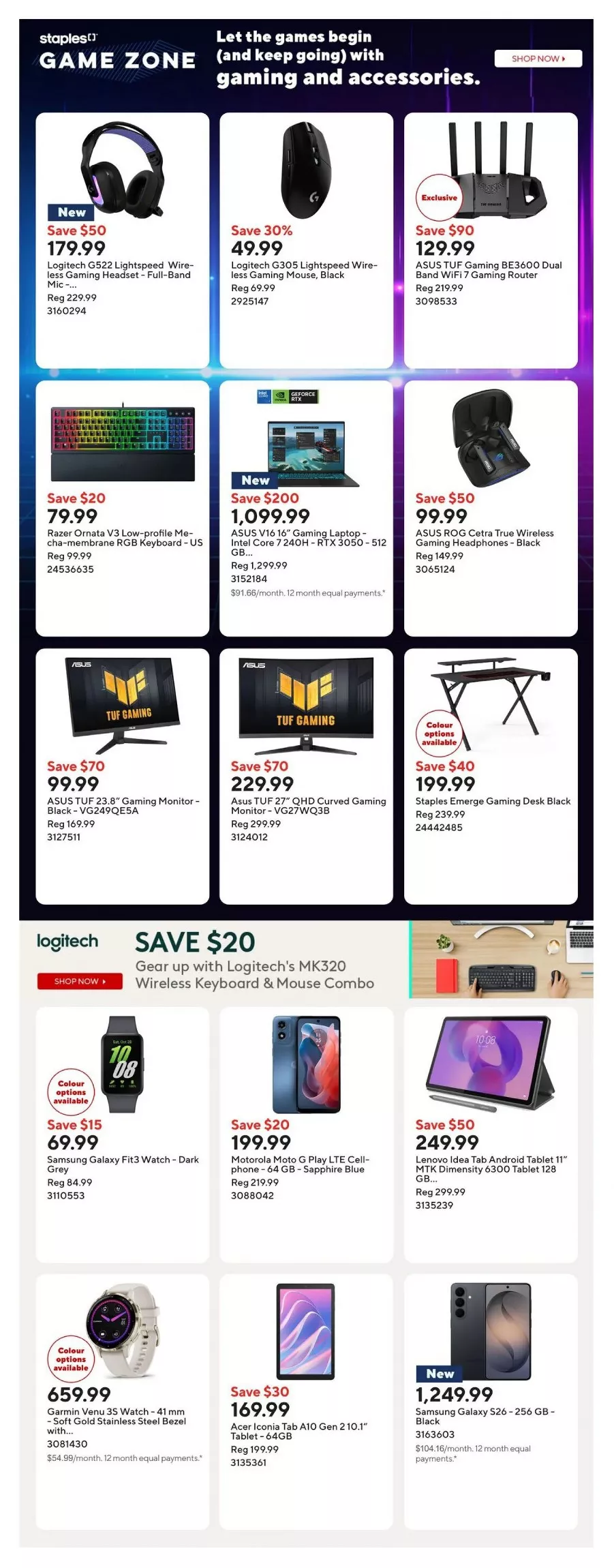 staples flyer may 29 june 4 8