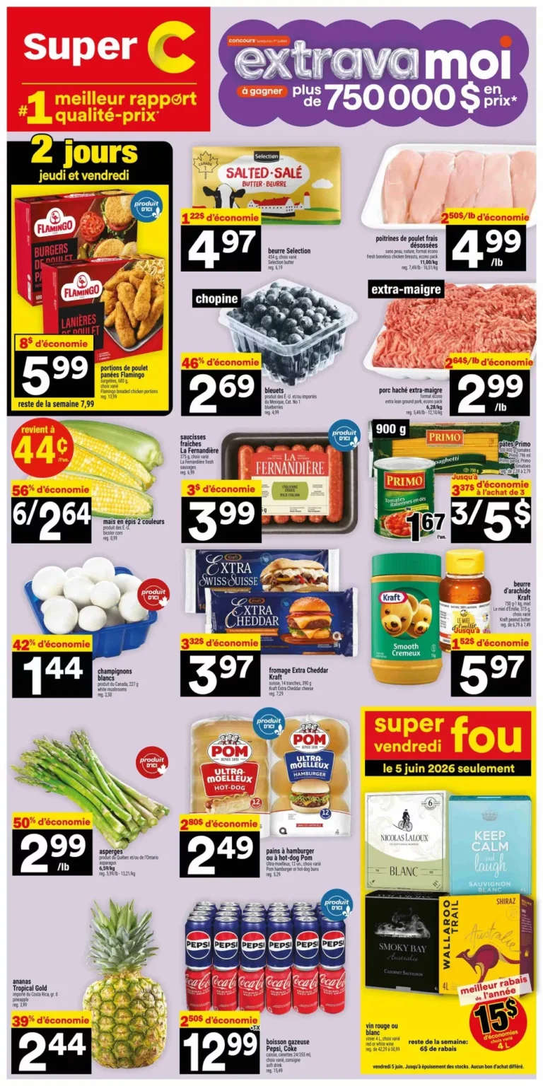 super c flyer week-23, super c circulaire semaine-23