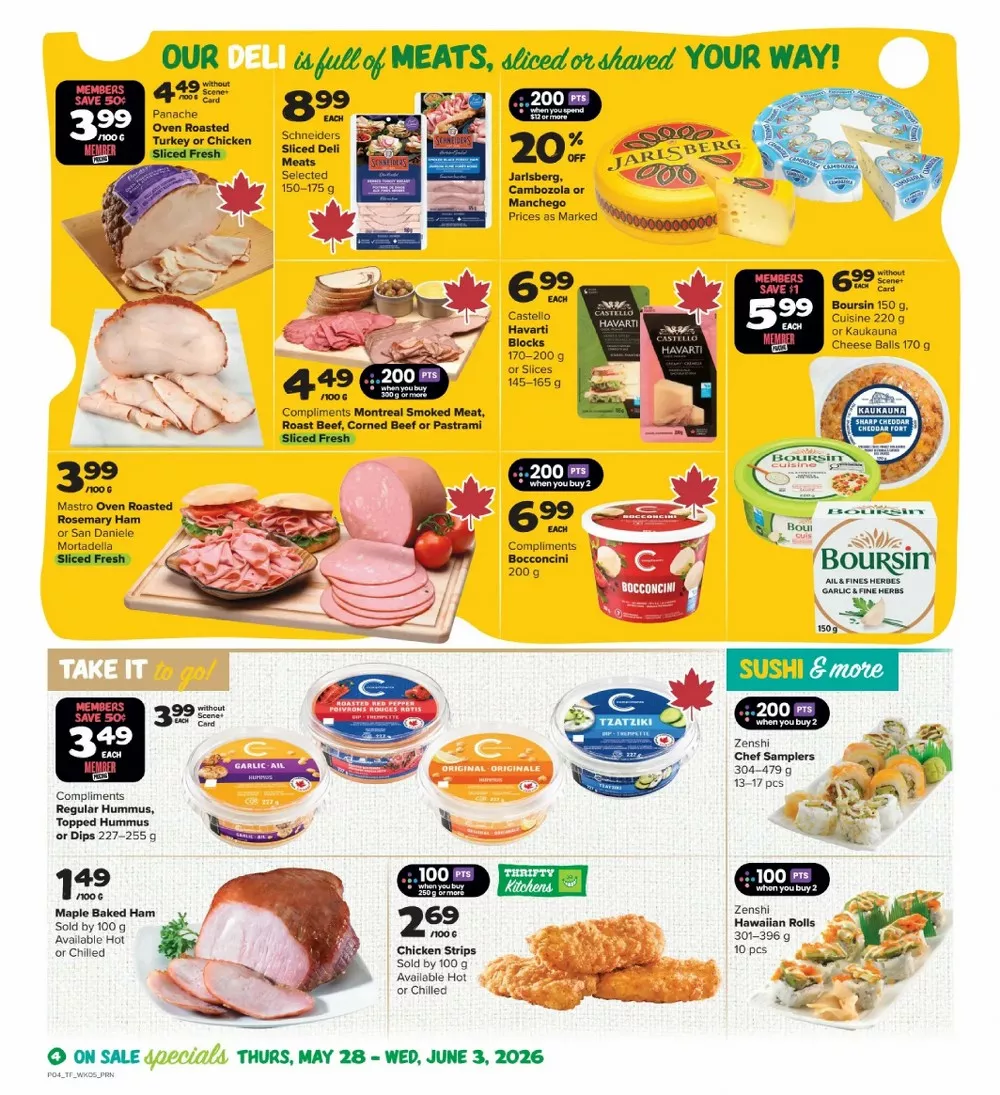 thrifty foods flyer may 28 june 3 5 03280442
