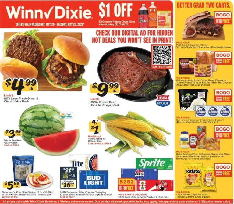 winn dixie weekly ad week-21