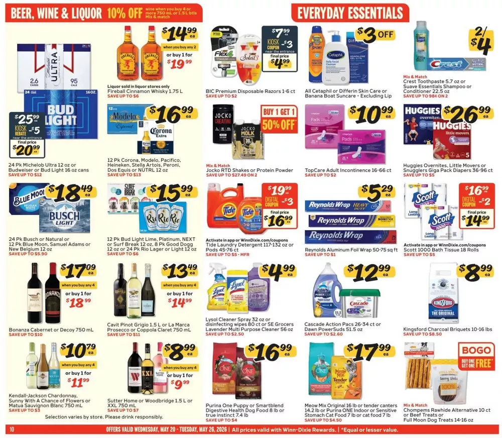 winn dixie weekly ad may 20 26 10