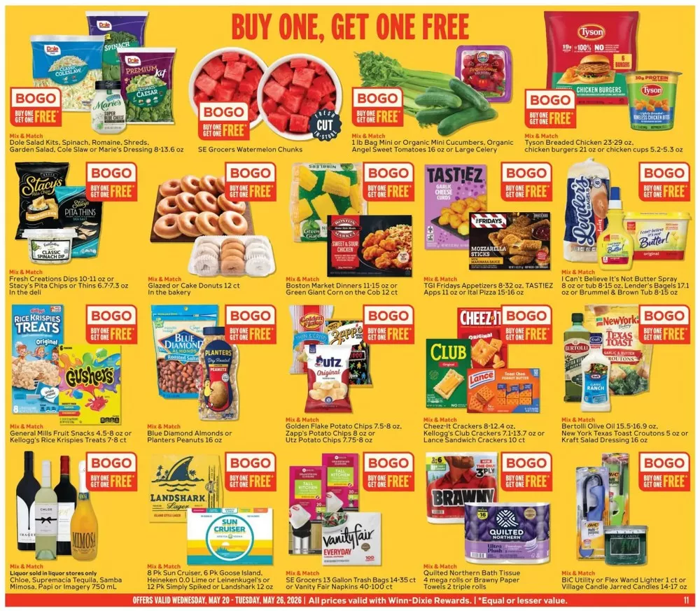 winn dixie weekly ad may 20 26 11