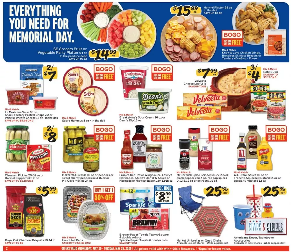 winn dixie weekly ad may 20 26 2