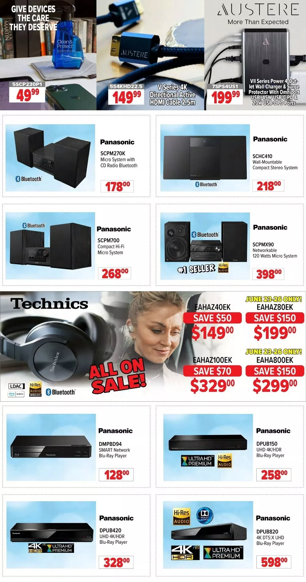 2001 audio video flyer june 18 24 18