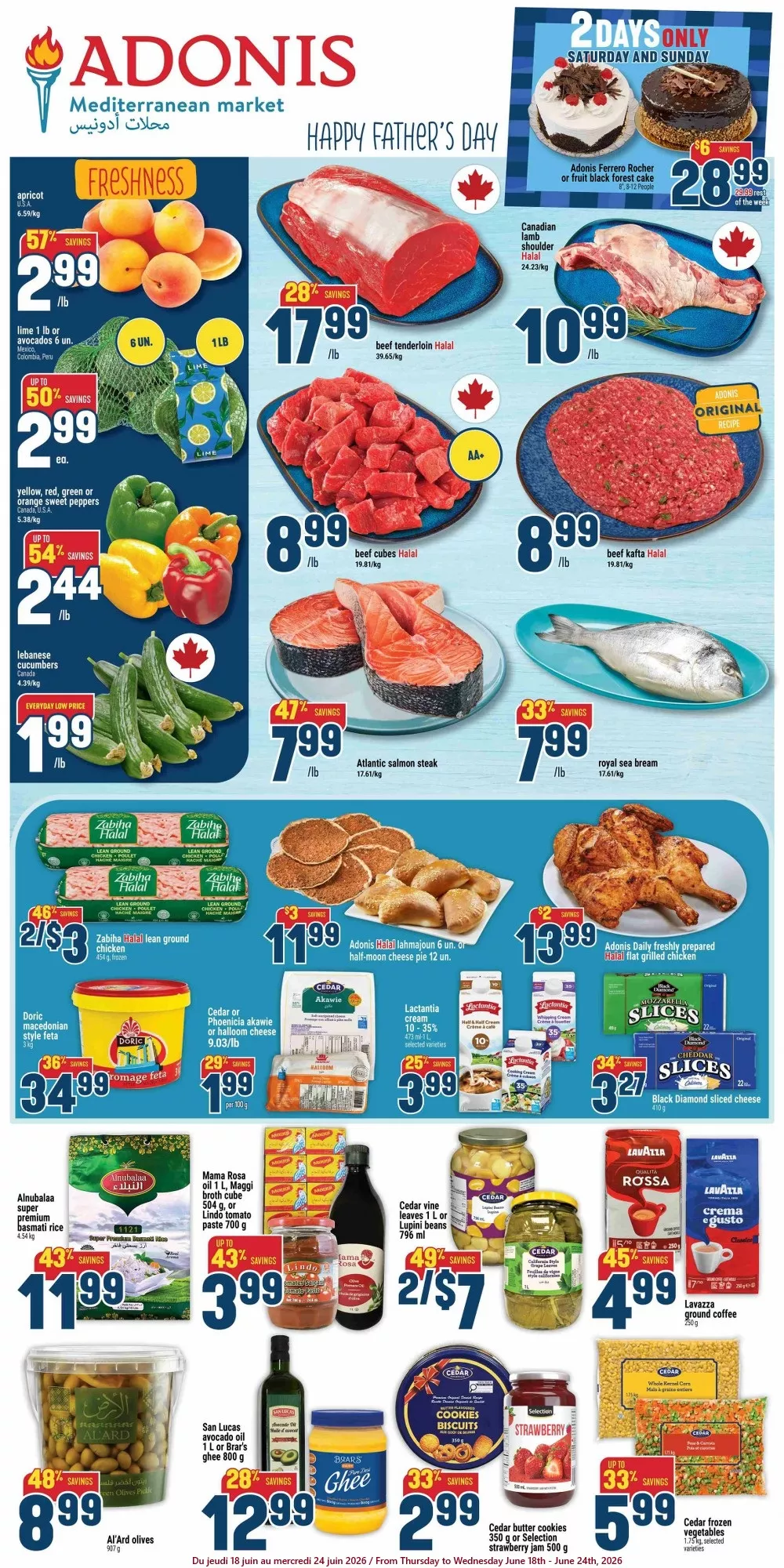 adonis flyer week-25, adonis circulaire semaine-25