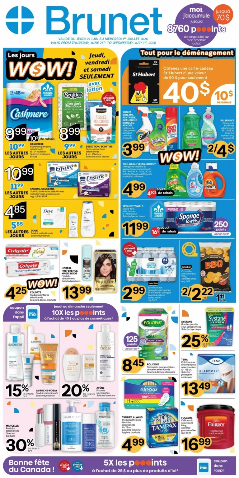 brunet flyer week-26, brunet circulaire semaine-26