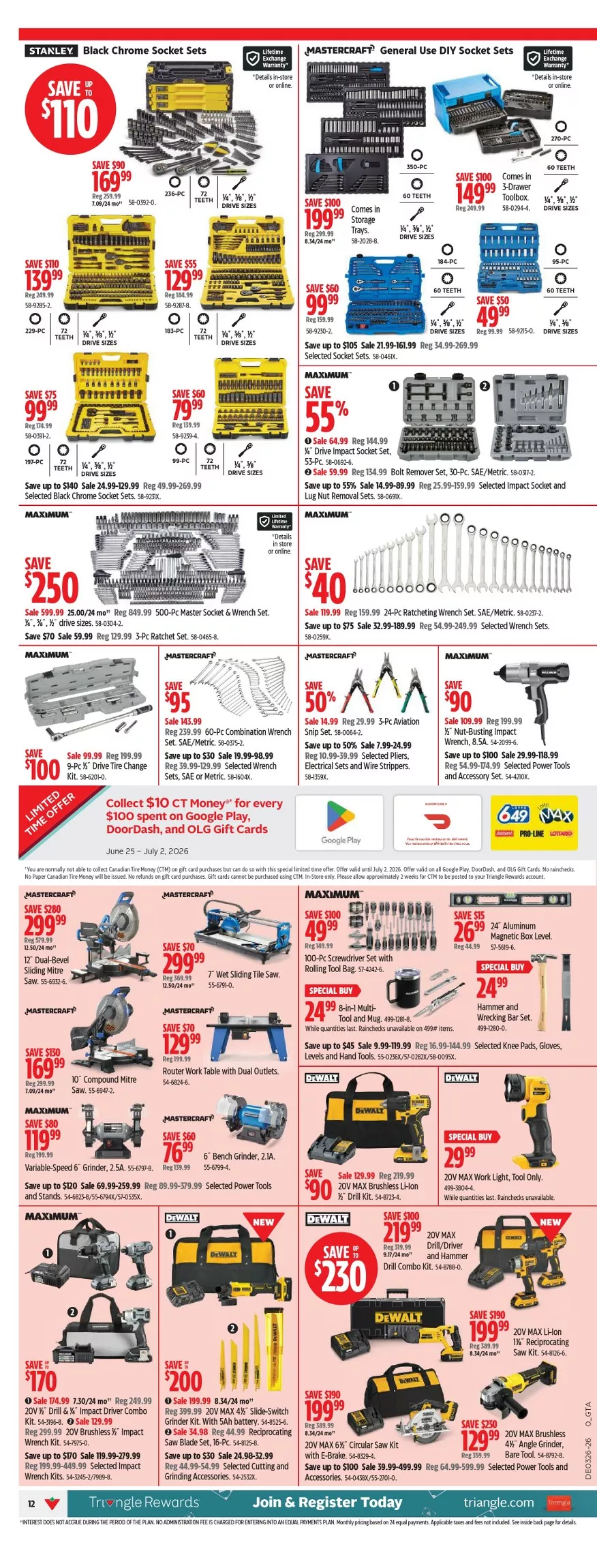 canadian tire flyer june 25 july 1 12