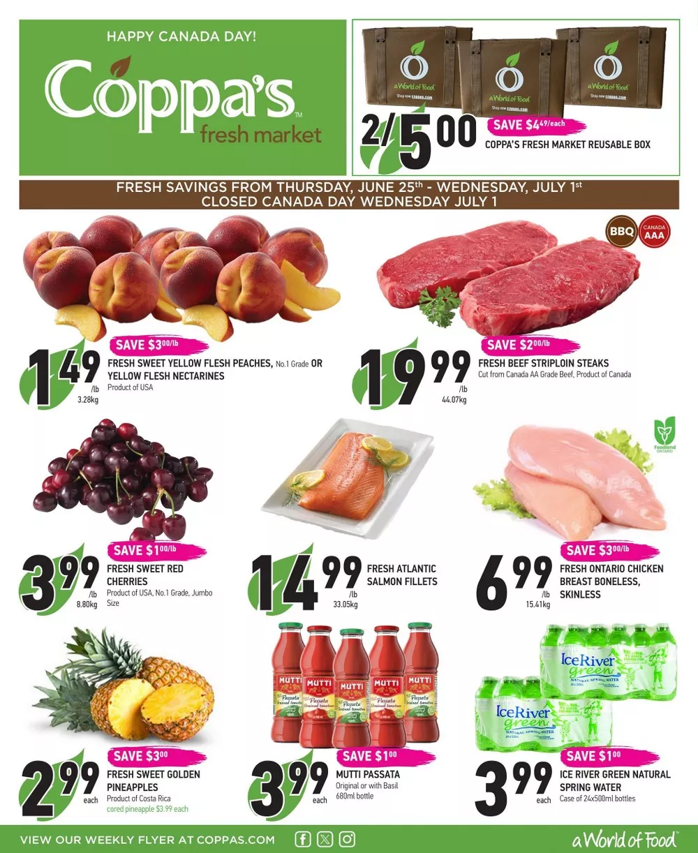 Coppa's Flyer July 2 - July 8, 2026 1 coppa's flyer week-26