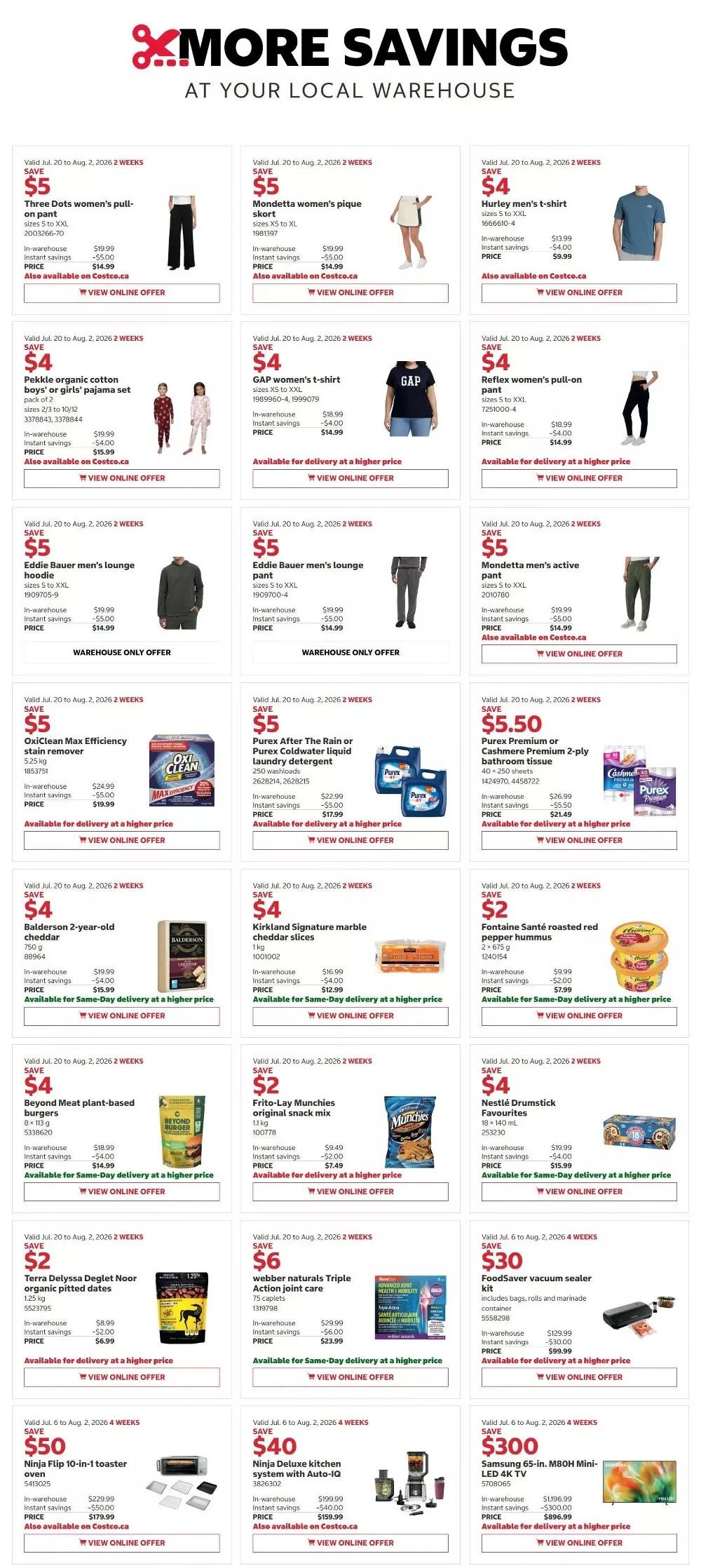 costco flyer
