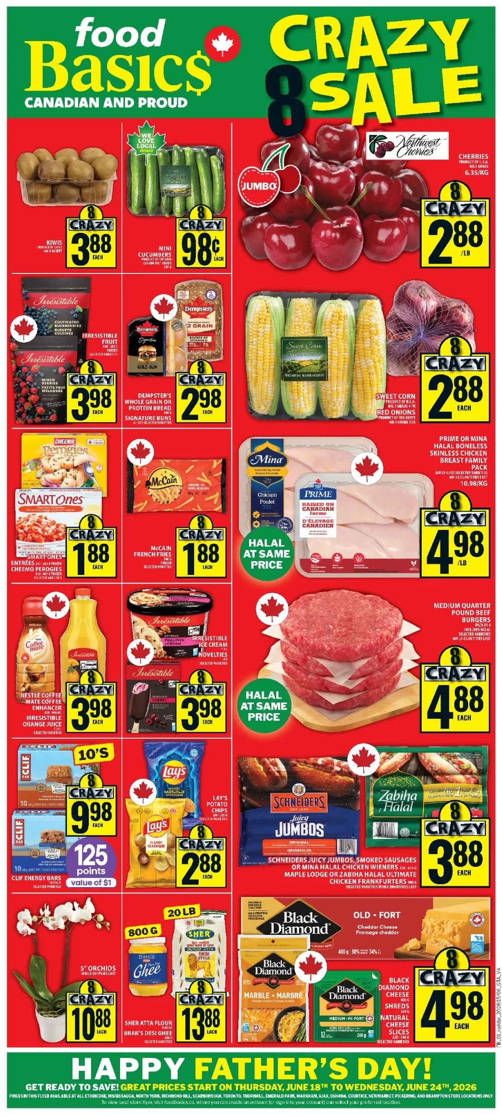 Food Basics Flyer New Canada June 18 - June 24, 2026 1 food basics flyer week-25, upcoming flyer
