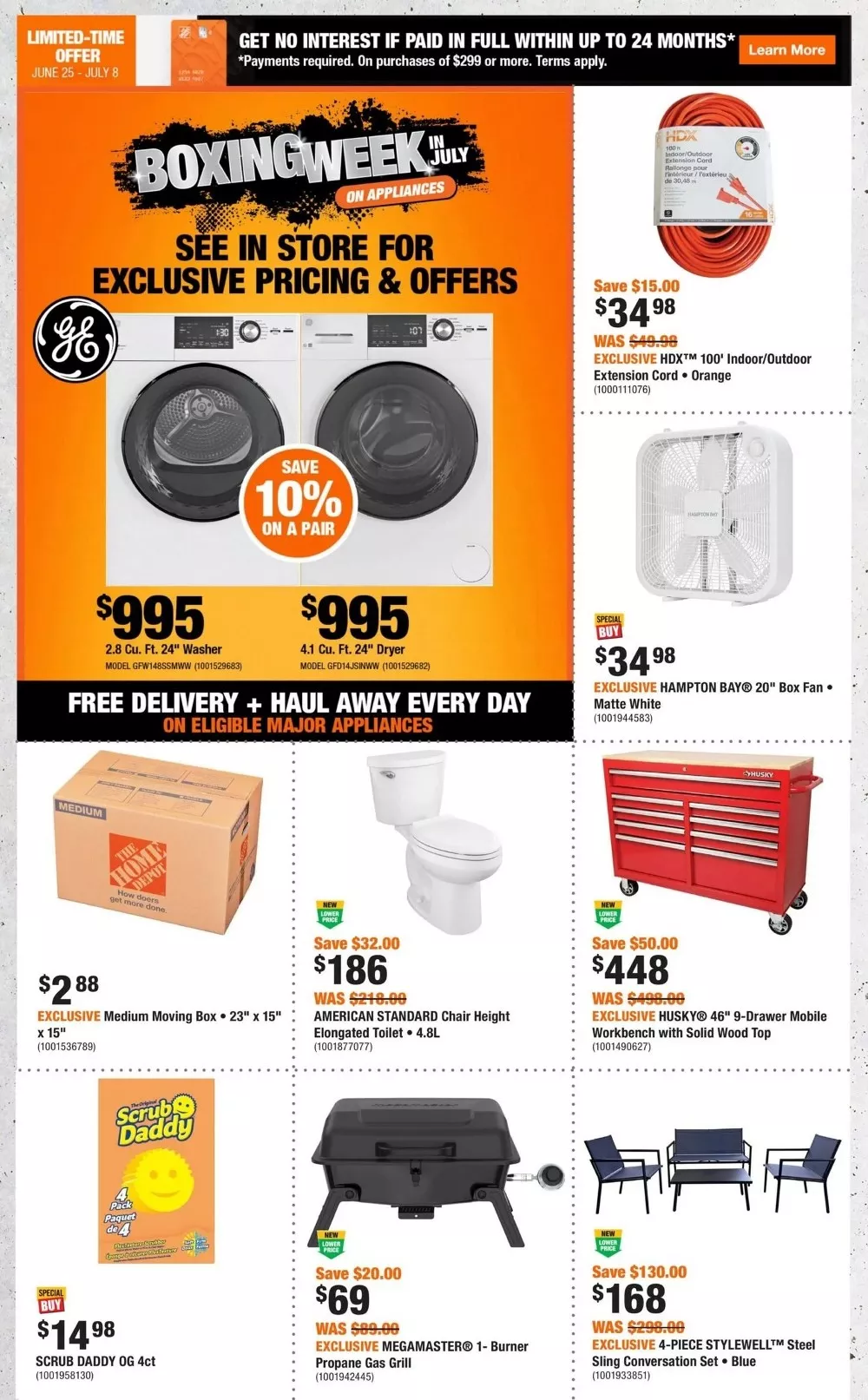 home depot flyer june 25 july 1 2