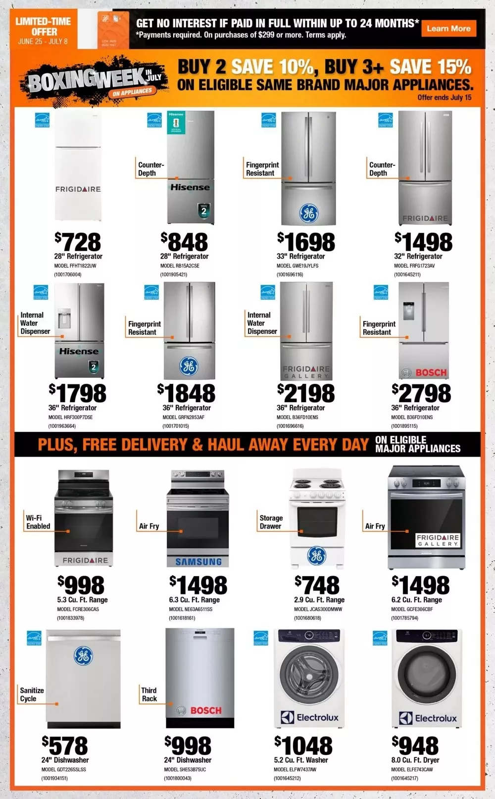 home depot flyer june 25 july 1 6