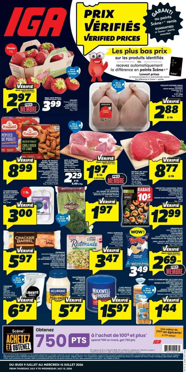 FlyerSeek 8 iga flyer week-28, iga circulaire semaine-28