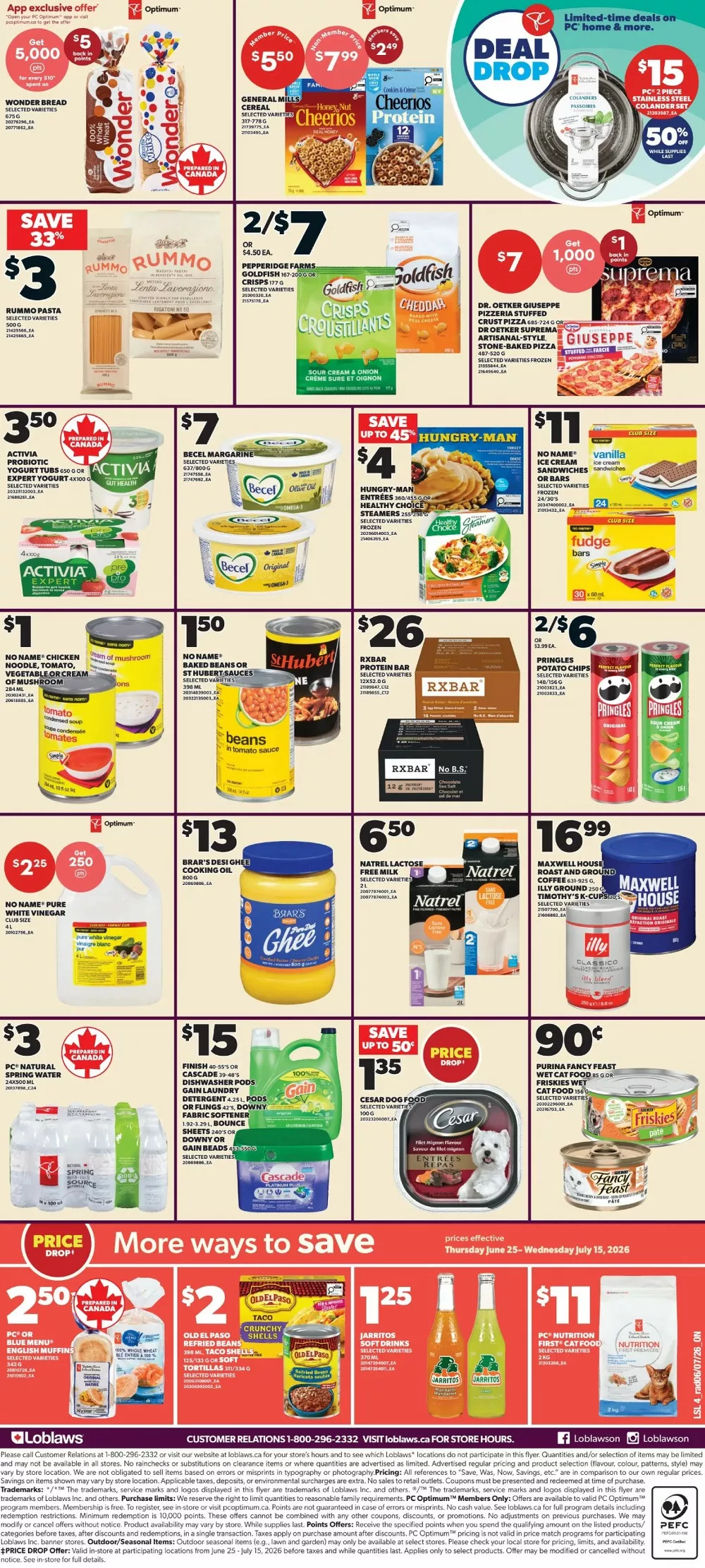 loblaws flyer july 9 15 5 29570444