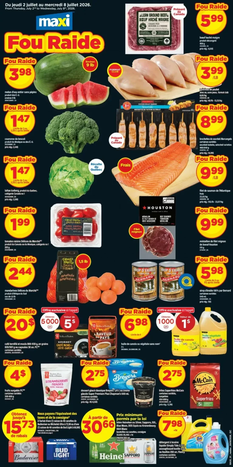 maxi flyer week-27, maxi circulaire semanine-27