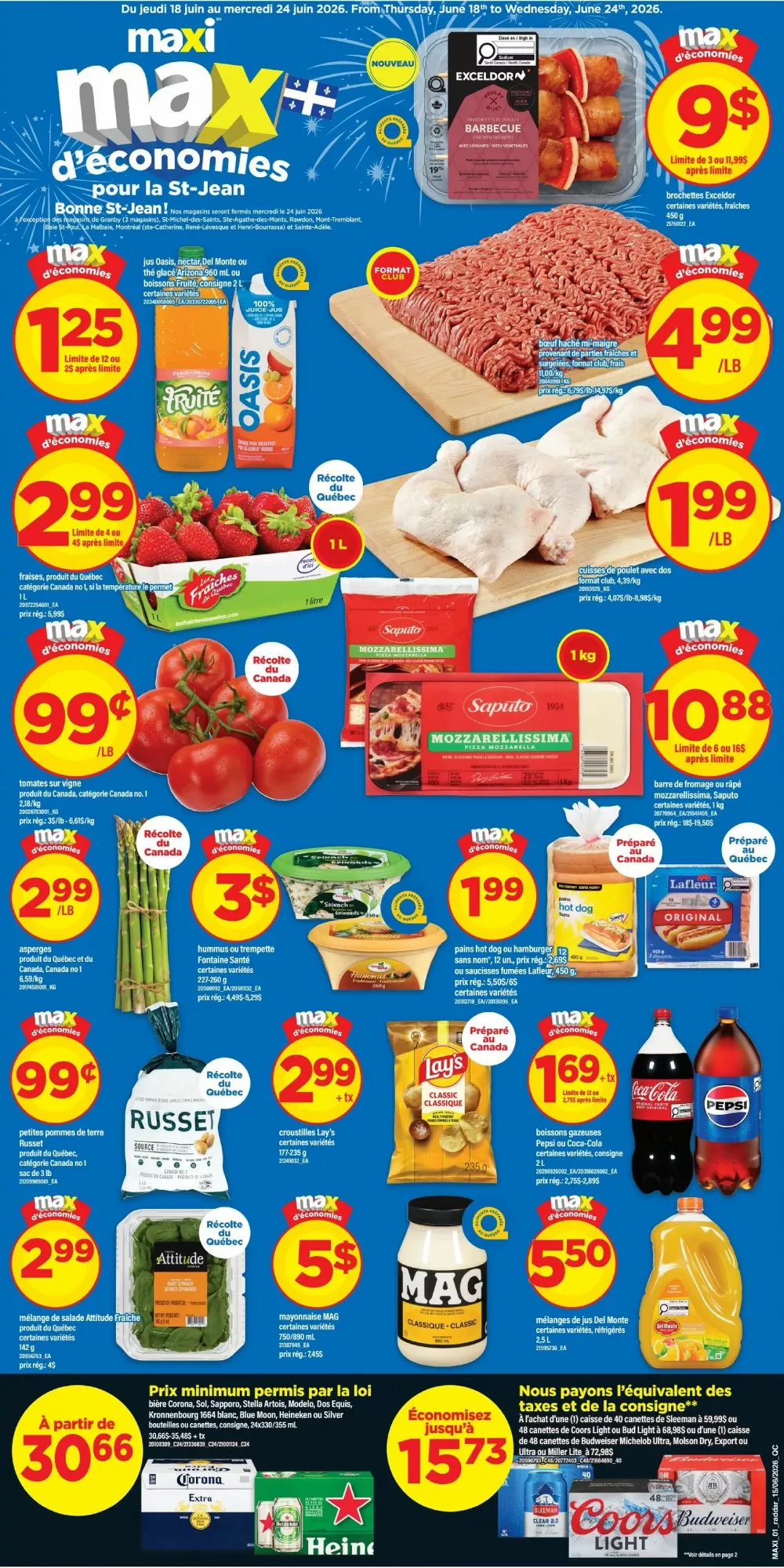 Maxi Flyer Canada New 18 June - 24 June, 2026 1 maxi flyer week-25