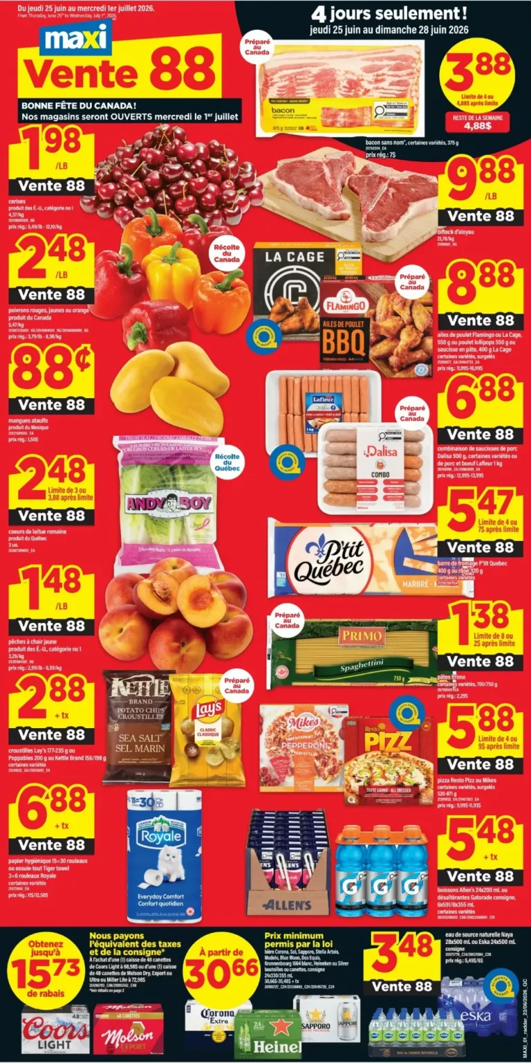 iga flyer week-26, iga circulaire semaine-26