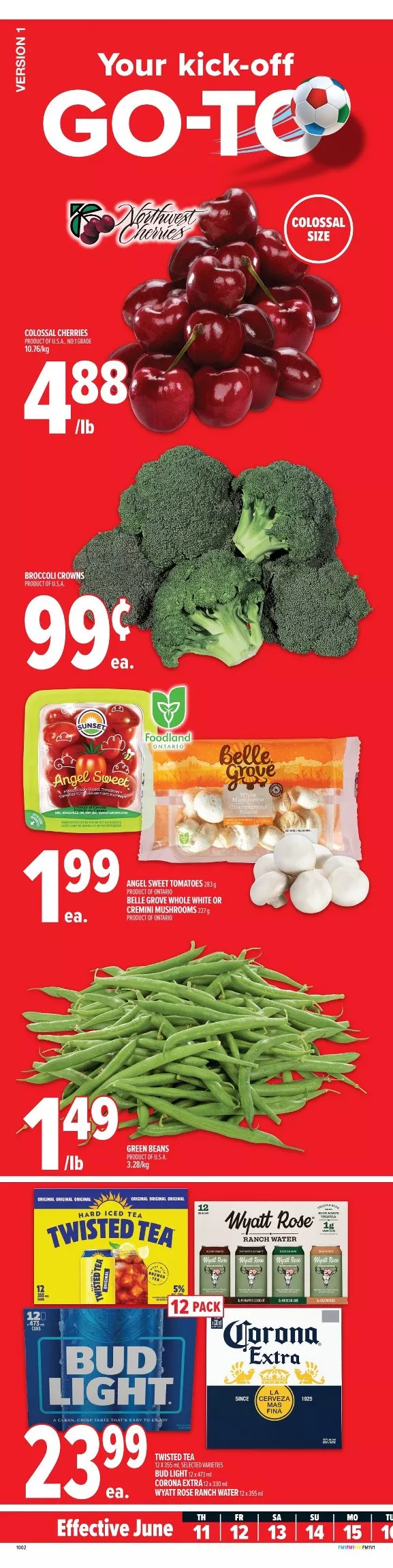 Metro Flyer Canada (ON-QC) June 11 - June 17, 2026 2 metro flyer on week-24