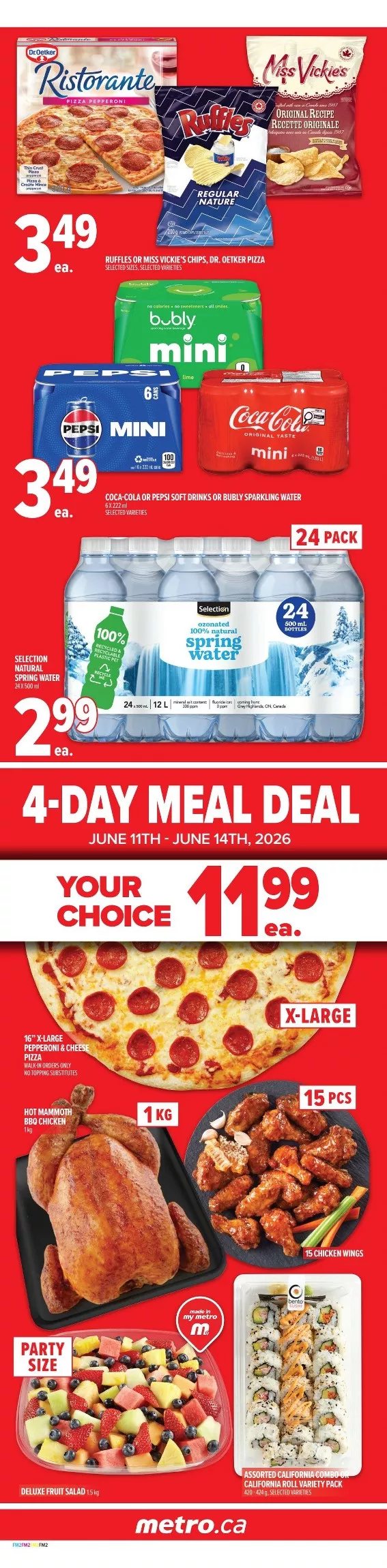 Metro Flyer Canada (ON-QC) June 11 - June 17, 2026 3 metro flyer ont june 11 17 3