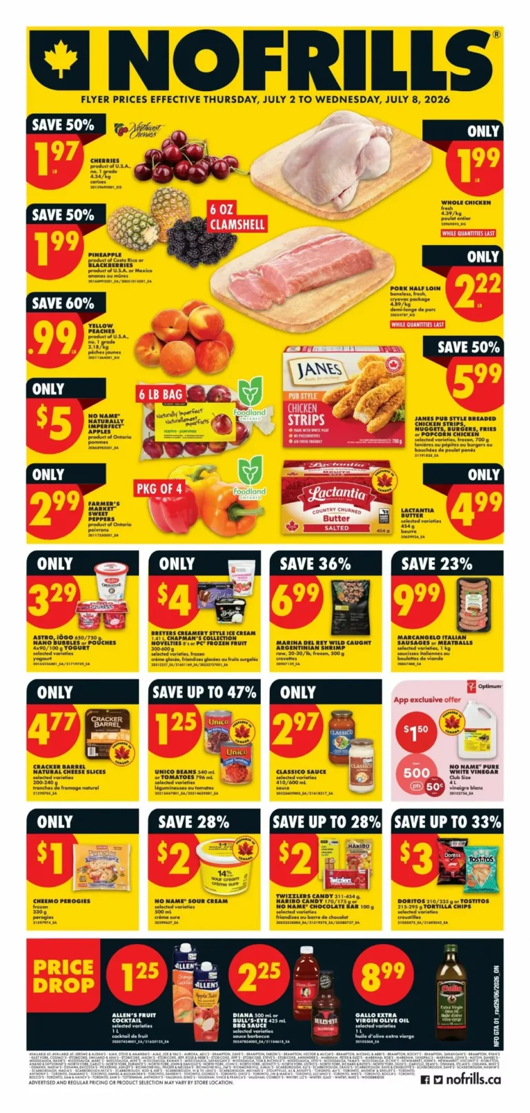 no frills flyer on week-27, no frills upcoming flyer