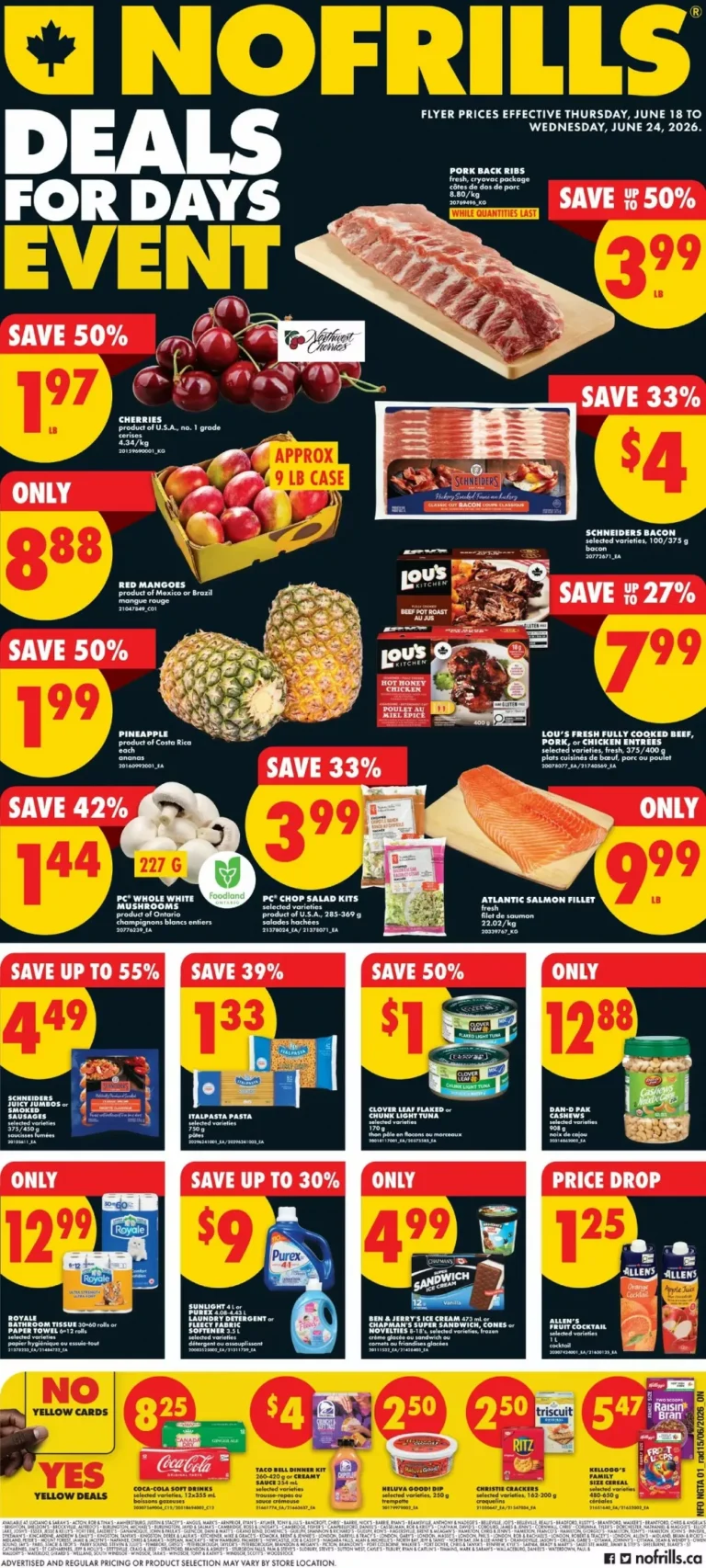 FlyerSeek 14 no frills flyer on week-25, next week flyer