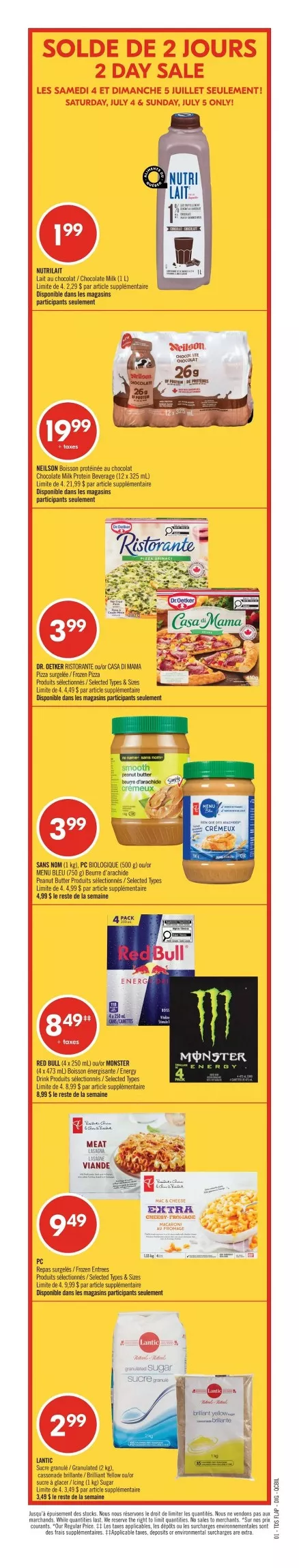 pharmaprix flyer july 4 9 1