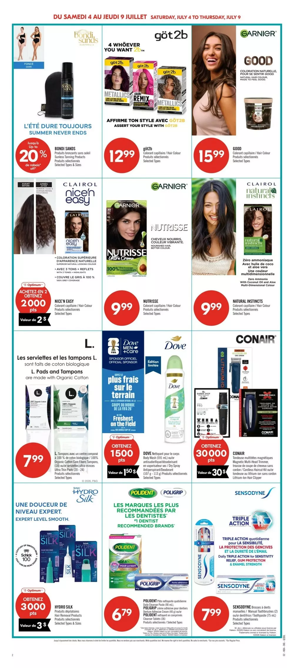 pharmaprix flyer july 4 9 11