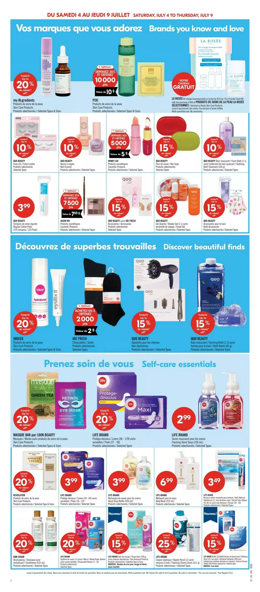 pharmaprix flyer july 4 9 13