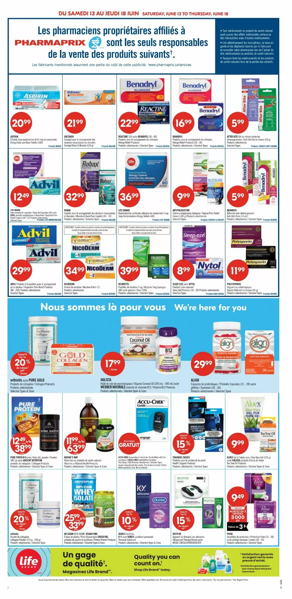 Pharmaprix Flyer June 13 to June 18, 2026 2 pharmaprix flyer june 13 18 4 00657229