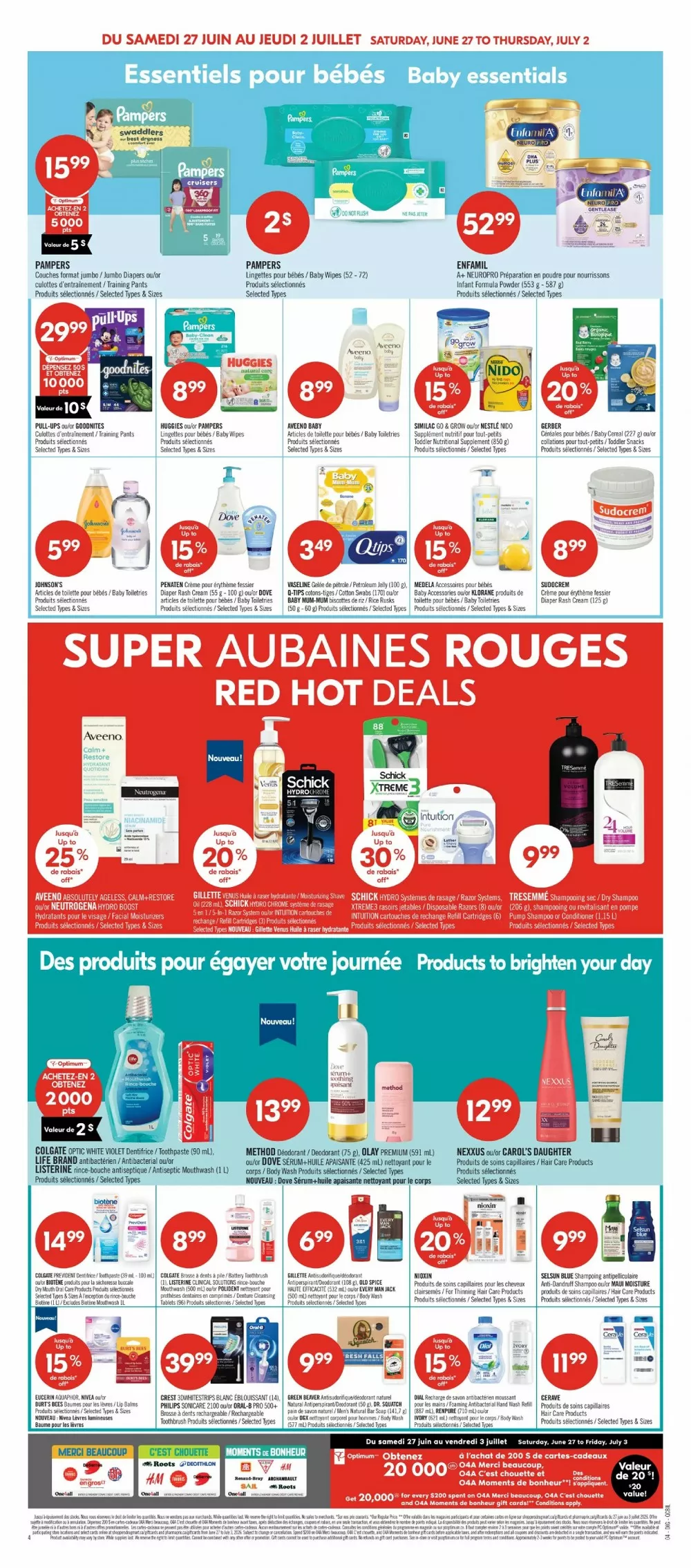pharmaprix flyer june 27 july 2 13 60458179