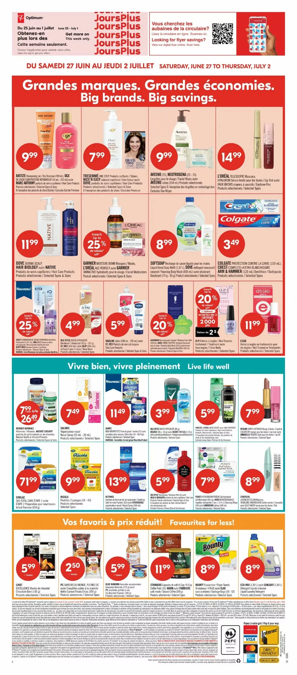 pharmaprix flyer june 27 july 2 19 93552421