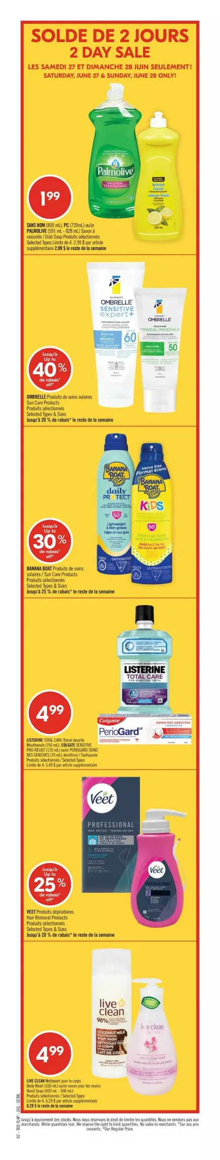 pharmaprix flyer june 27 july 2 2 38751399