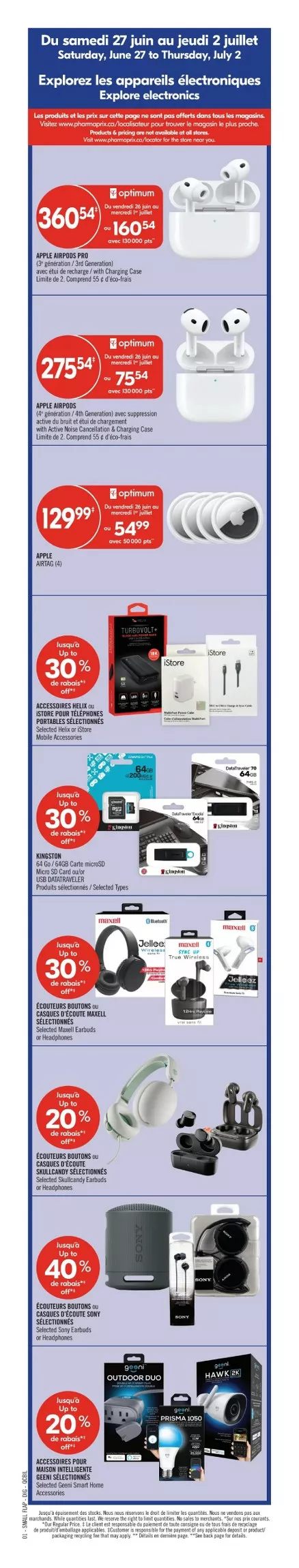 pharmaprix flyer june 27 july 2 4 55013522