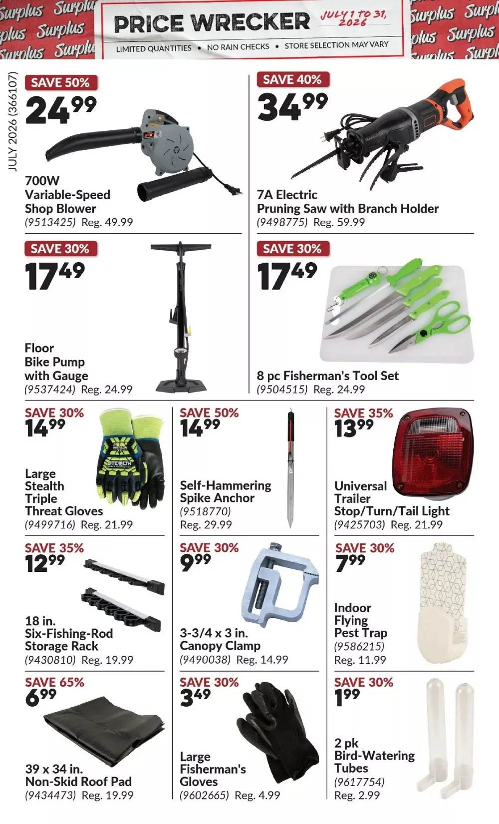 princess auto flyer july 2026 17