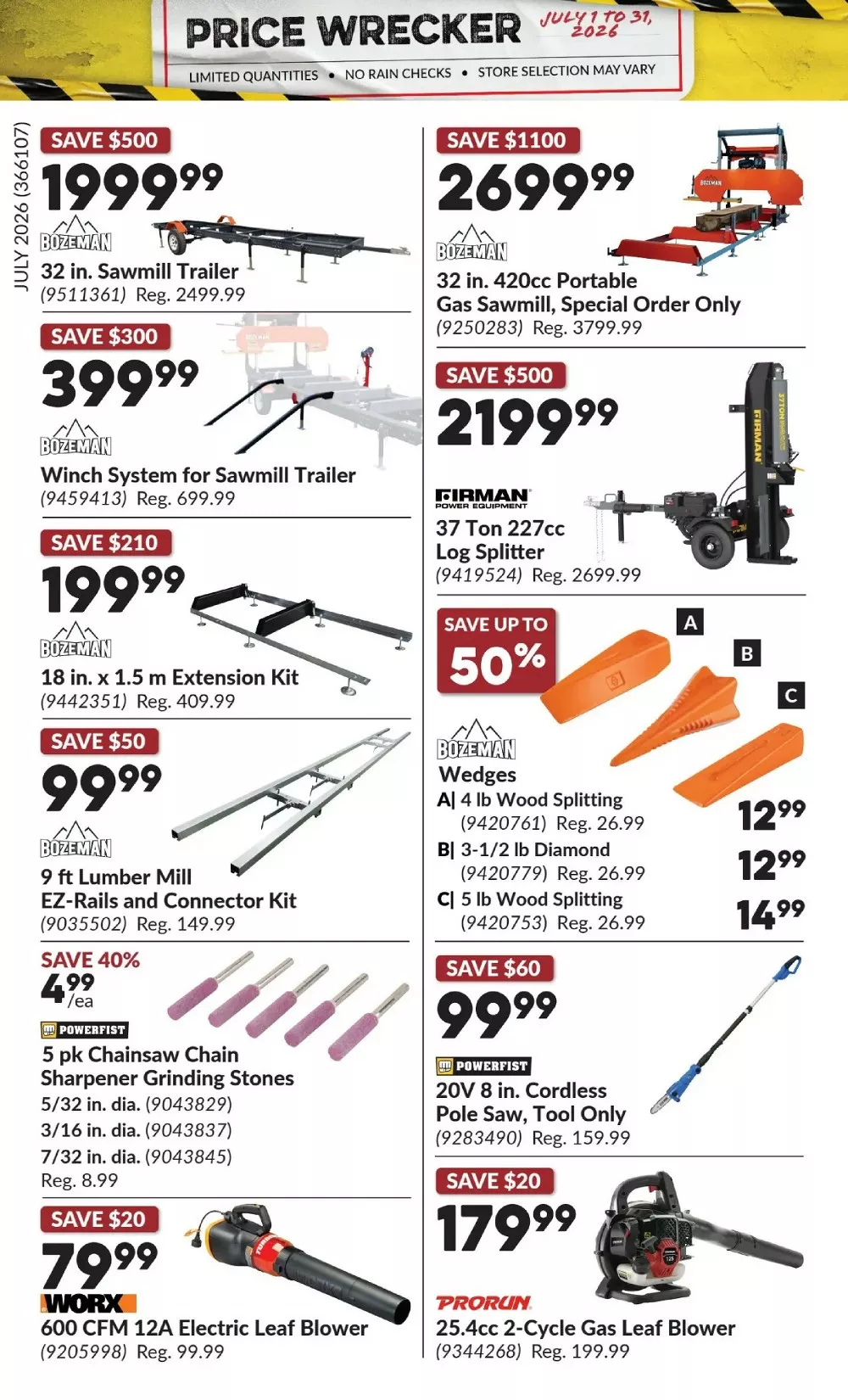 princess auto flyer july 2026 27