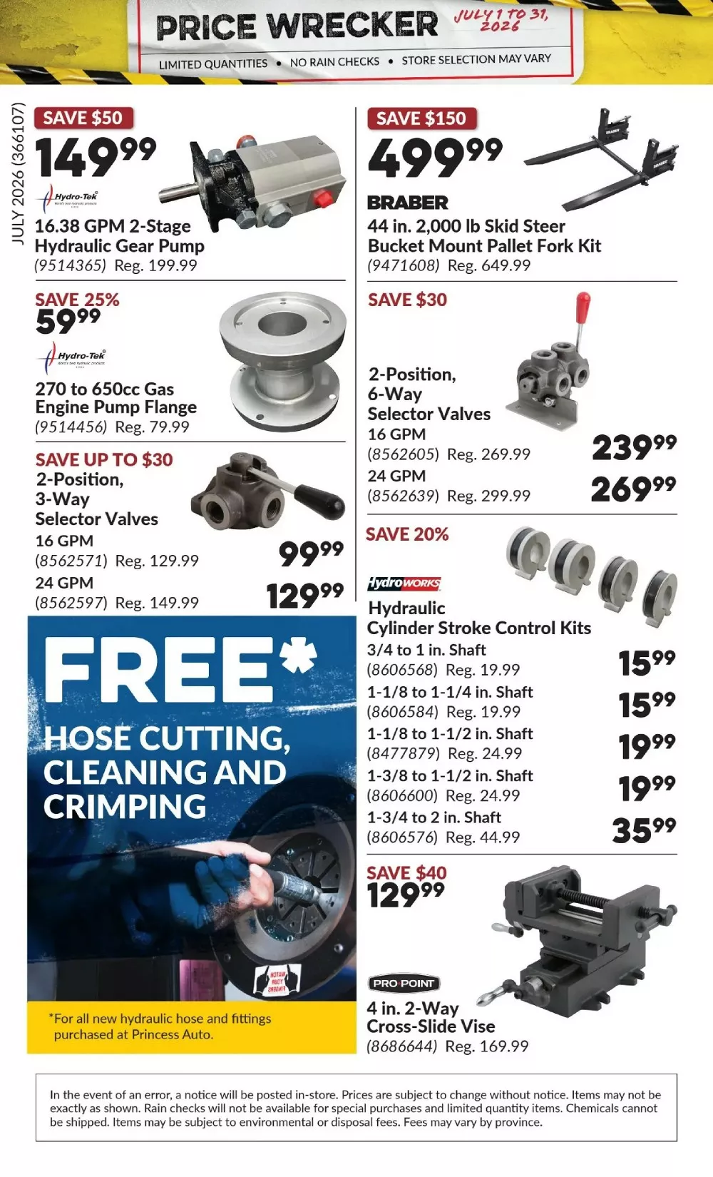 princess auto flyer july 2026 29