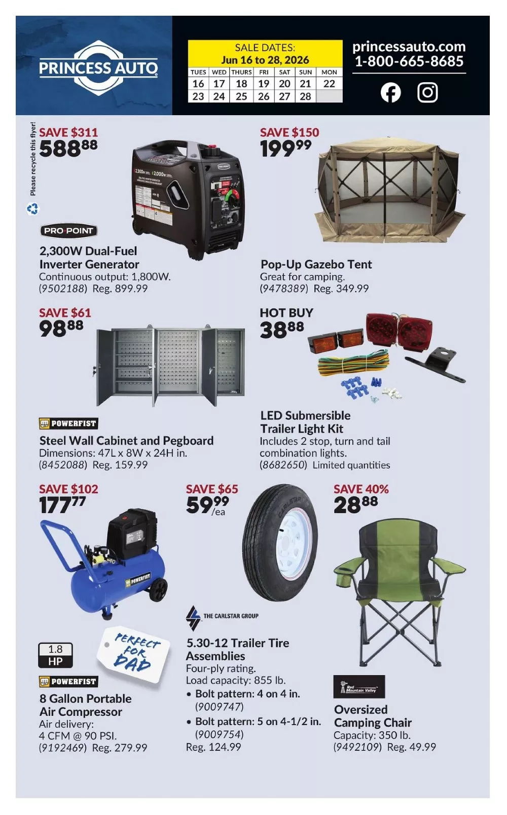 Princess Auto Flyer New June 16 - June 28, 2026 2 princess auto flyer june 16 28 2