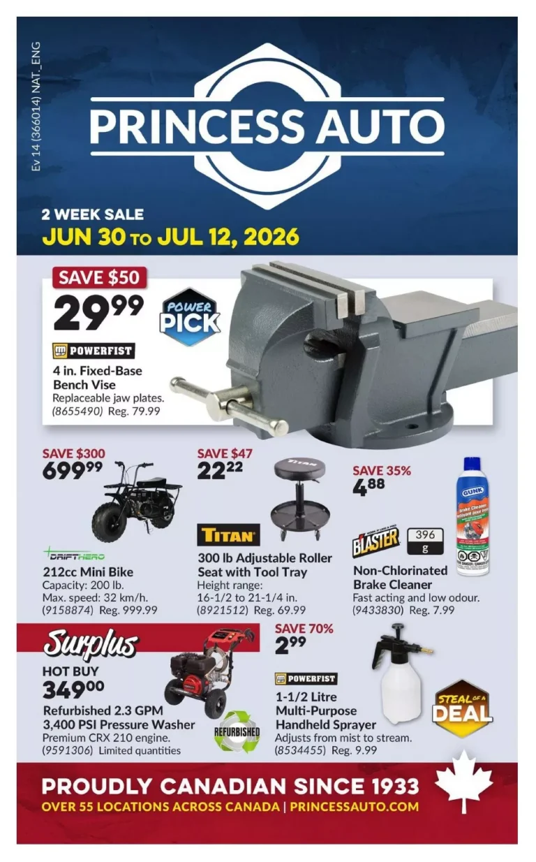 princess auto flyer week-27-28