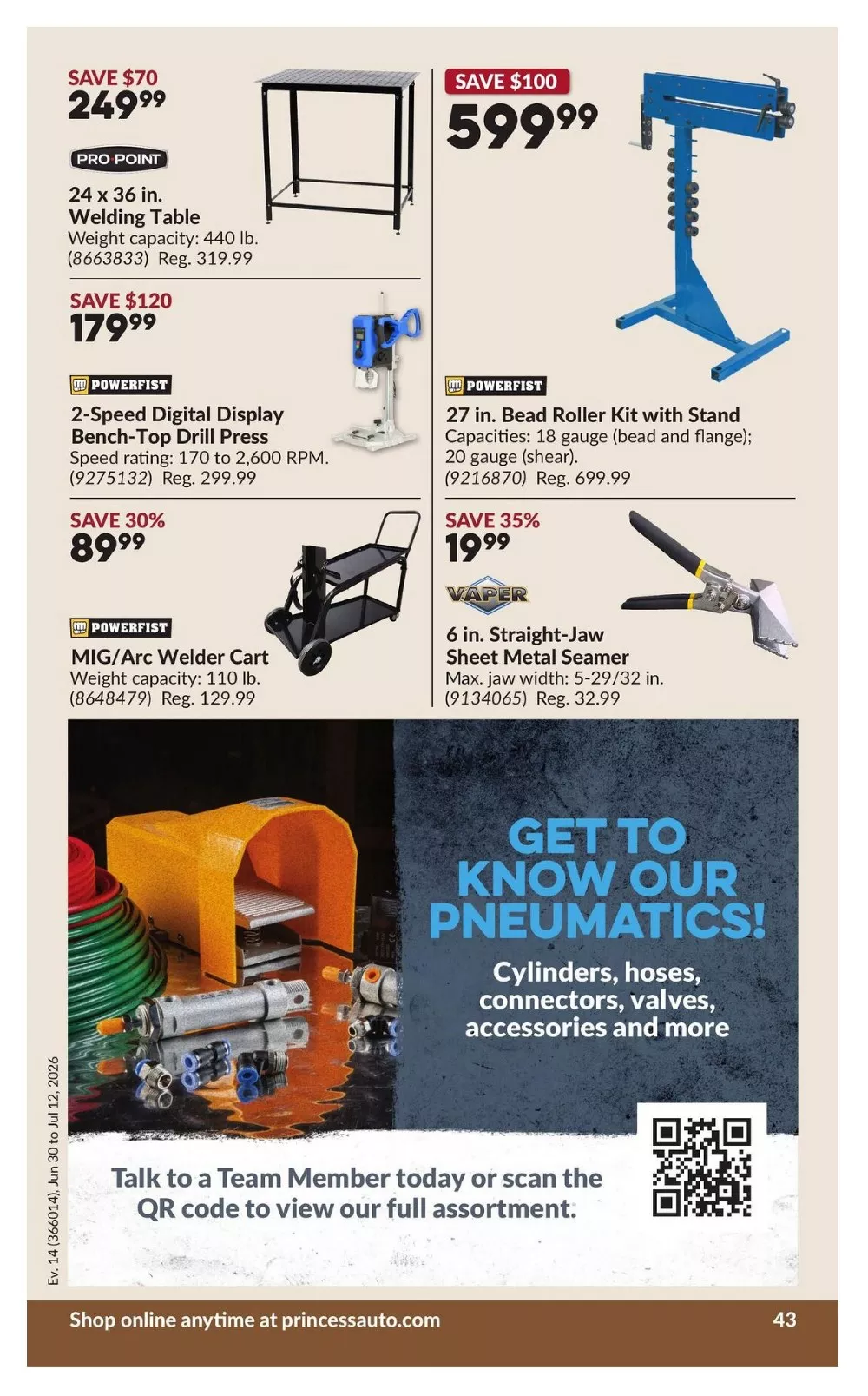 princess auto flyer june 30 july 12 48
