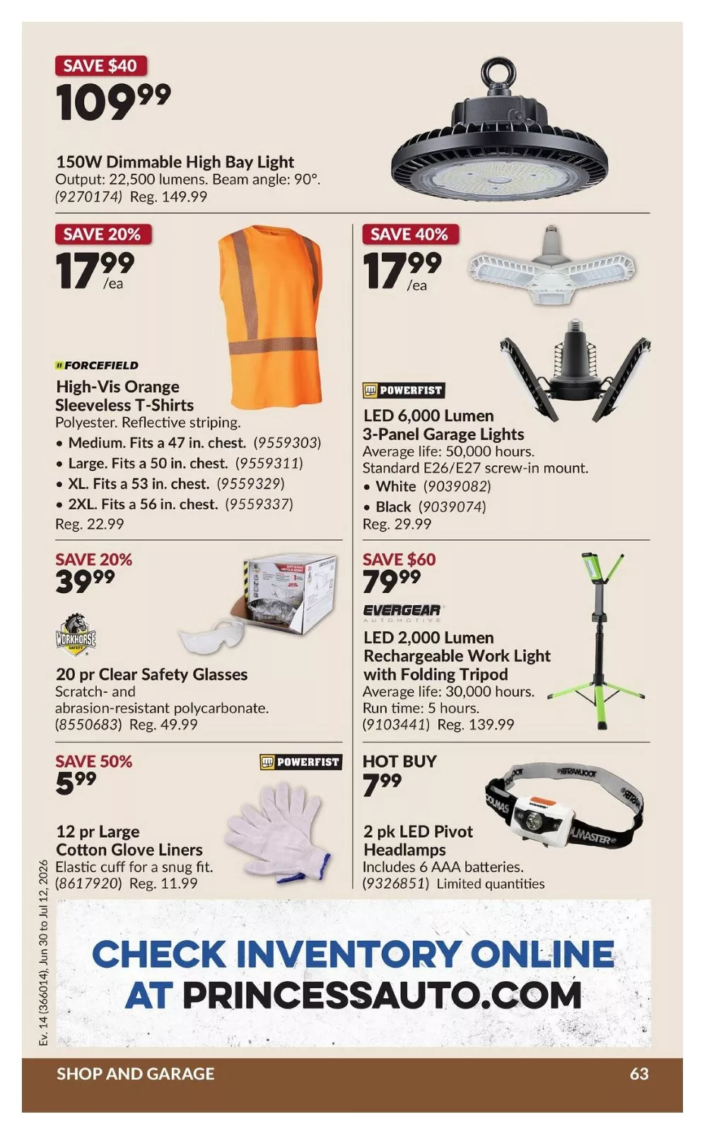 princess auto flyer june 30 july 12 68