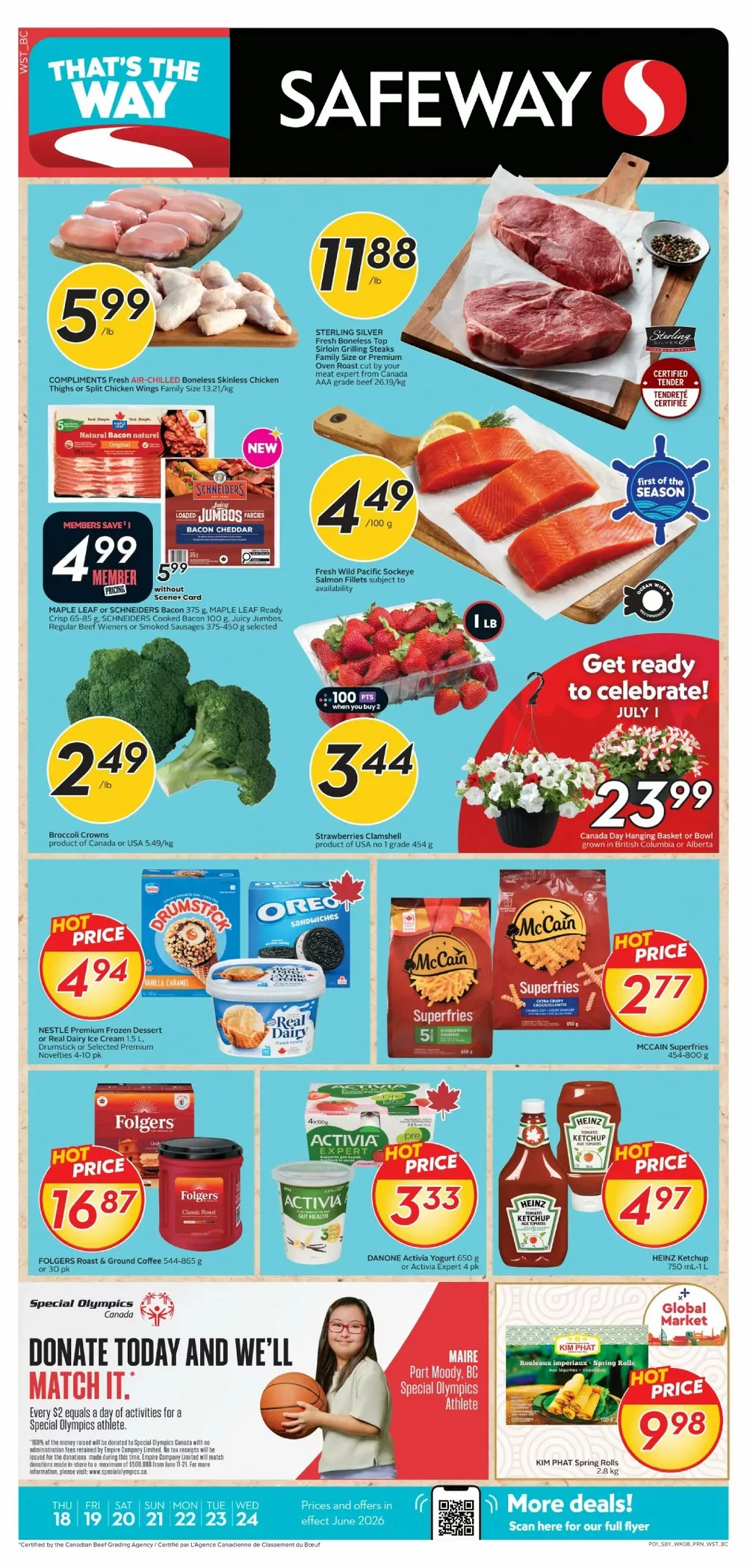 safeway flyer bc week-25, next week flyer