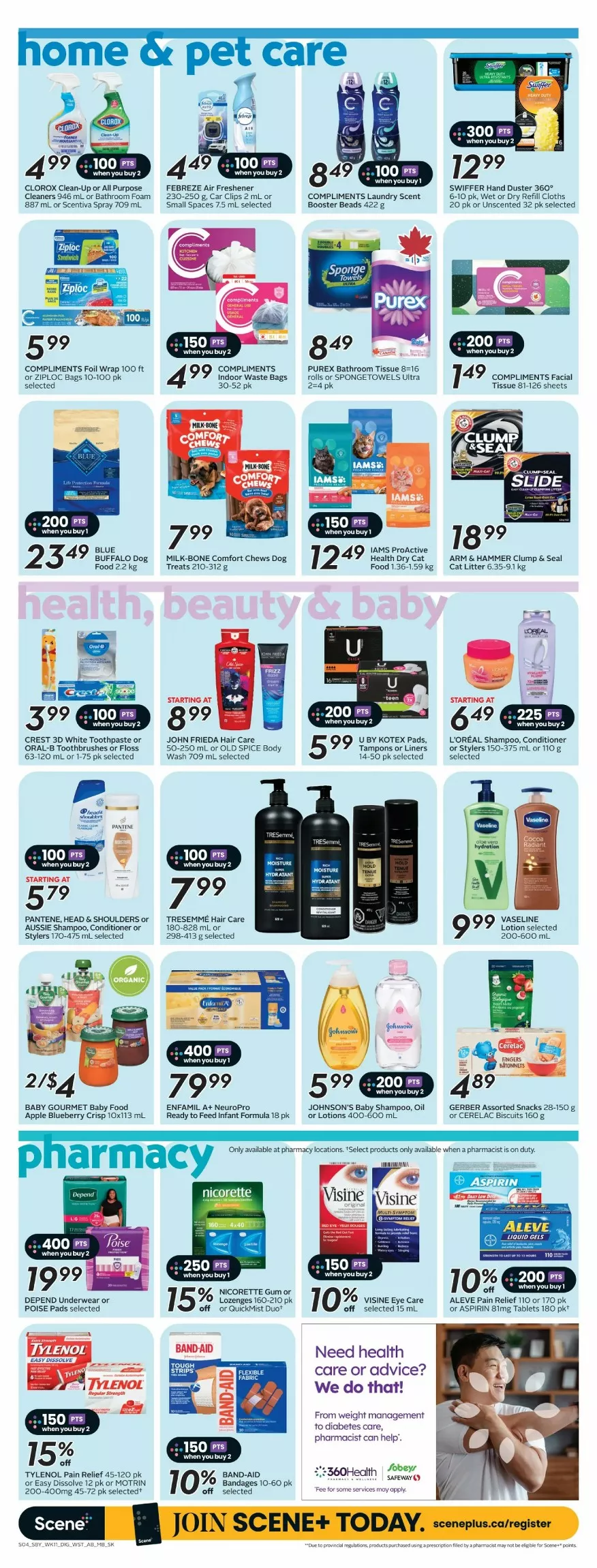 safeway sobeys flyer west july 9 15 12 58751659