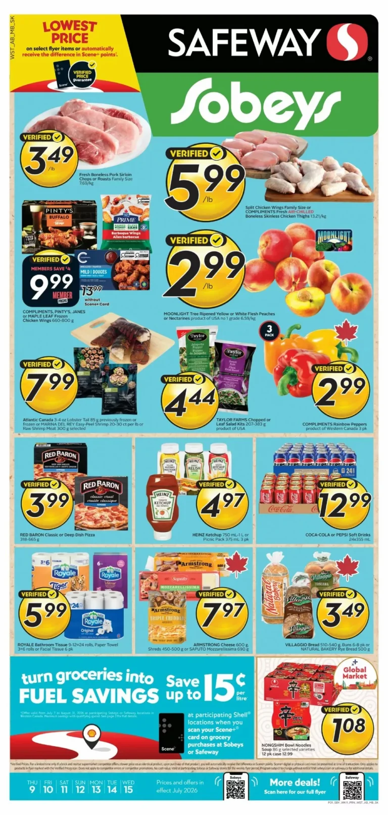 safeway sobeys flyer west week-28