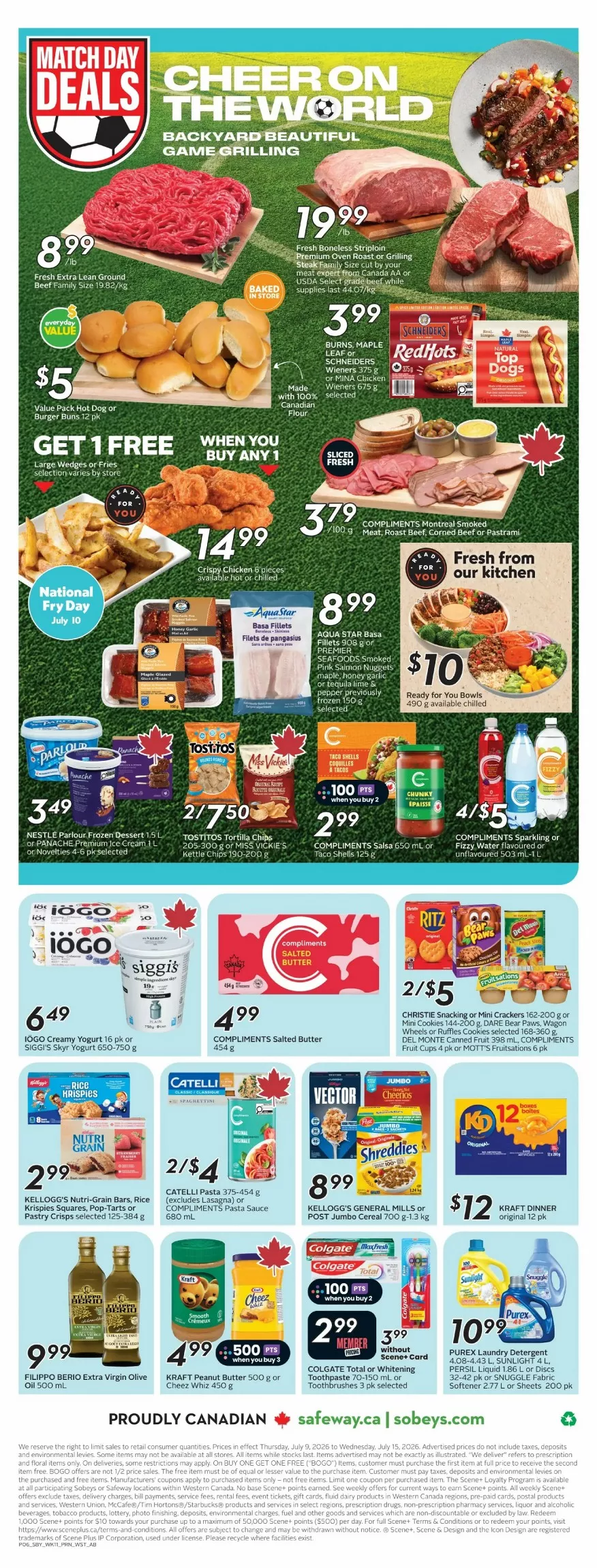 safeway sobeys flyer west july 9 15 4 63563891