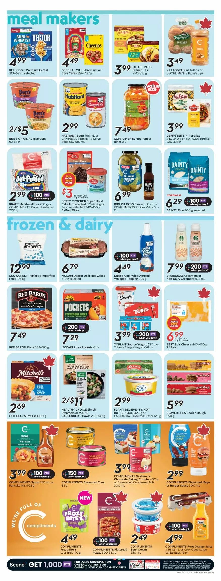 safeway sobeys flyer west june 25 july 1 10 05316374