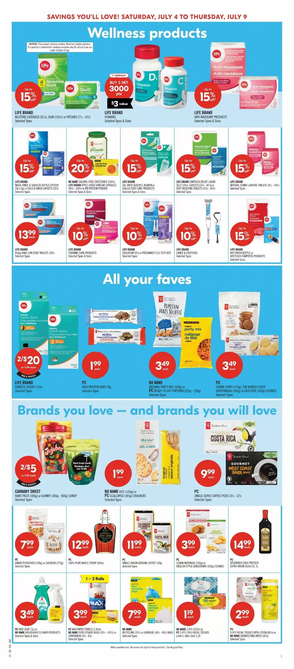 shoppers drug mart flyer july 4 9 11 96095257